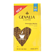 Gevalia Kaffe chocolate mocha, mild ground coffee 12-oz