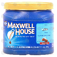 Maxwell House Lite ground coffee 1/2 the caffeine, medium, make29.3-oz