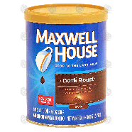 Maxwell House Dark Roast ground coffee, dark, makes up to 90- 610.5-oz