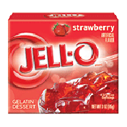 Jell-o Gelatin Dessert Strawberry  3oz