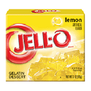 Jell-o Gelatin Dessert Lemon 3oz