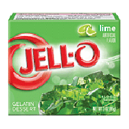 Jell-o Gelatin Dessert Lime 3oz