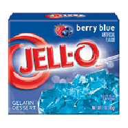 Jell-o Gelatin Dessert Berry Blue 3oz