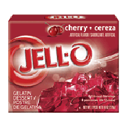 Jell-o Gelatin Dessert Cherry 6oz