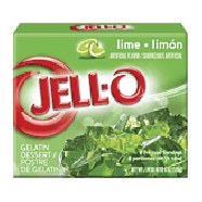Jell-o Gelatin Dessert Lime 6oz