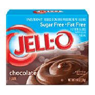 Jell-o Pudding & Pie Filling Instant Chocolate Sugar Free & Fat F1.4oz