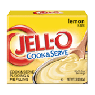 Jell-o Pudding & Pie Filling Lemon Cook & Serve 2.9oz