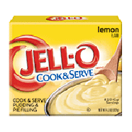 Jell-o Pudding & Pie Filling Lemon Cook & Serve 4.3oz