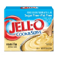 Jell-o Pudding & Pie Filling Sugar Free Vanilla Cook & Serve 0.8oz