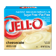 Jell-o Pudding & Pie Filling Instant Cheesecake Sugar Free & Fat Fr1oz
