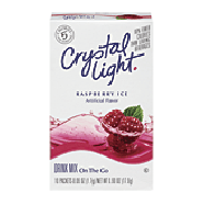 Crystal Light Soft Drink Mix On The Go Raspberry Ice Sugar Free 10.6oz