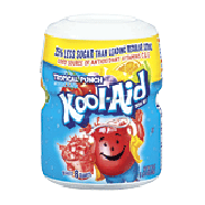 Kool-Aid Soft Drink Mix Tropical Punch Sugar-Sweetened Caffeine Fr19oz