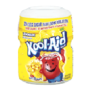 Kool-Aid Soft Drink Mix Lemonade Sugar-Sweetened Caffeine Free 20oz