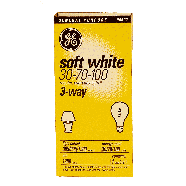 General Electric Soft White 3-way light bulb; 30, 70, and 100 watt  1ct