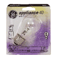 General Electric  40 watt appliance clear specialty  A15 bulb  1ct