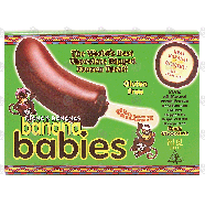 Diana's Bananas banana babies banana halves dipped in thick dar10.5-oz