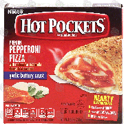 Nestle Hot Pockets premium pepperoni pizza with reduced fat mozzar9-oz