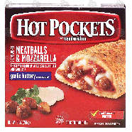 Nestle Hot Pockets meatballs & mozzarella cheese w/reduced fat che9-oz