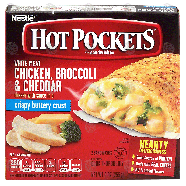 Nestle Hot Pockets chicken, broccoli & cheddar cheese with a sauce9-oz