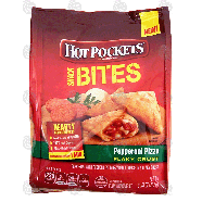 Nestle Hot Pockets snack bites; pepperoni pizza, flaky crust 9.25-oz