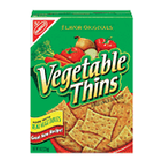 Nabisco Vegetable Thins baked snack crackers 8oz