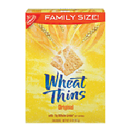 Nabisco Wheat Thins original, snack crackers, 100% whole grain 16oz
