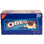 Oreo  chocolate creme filled cookies, 30 2-ounce packs 60oz
