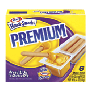 Nabisco Handi-snacks premium breadsticks 'n cheez, 6 single serv6.54oz