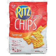 Nabisco Ritz cheddar toasted chips 8.1oz