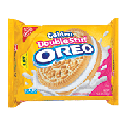 Nabisco Oreo golden double stuf sandwich cookies 15.25oz