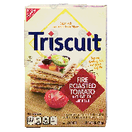 Nabisco Triscuit fire roasted tomato & olive oil wheat crackers bak9oz