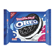 Nabisco Oreo double stuf; chocolate sandwich cookies 15.35oz