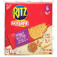 Nabisco Ritz Crackerfuls; crackers filled with peanut butter, 6 on-6oz