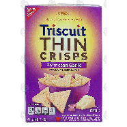 Nabisco Triscuit thin crisps, parmesan garlic 7.6oz