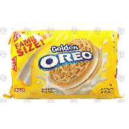 Nabisco Oreo golden; sandwich cookies 19.1oz