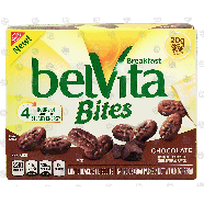 Nabisco Belvita bites; mini breakfast biscuits, chocolate, 5 pack8.8oz