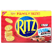 Nabisco Ritz crackers, 6 packs 20.6oz