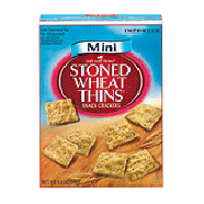 Red Oval Farms Stoned Wheat Thins mini snack crackers, imported 8.8oz