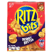 Nabisco Ritz bits; peanut butter, cracker sandwiches 8.8oz
