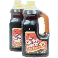 Mrs. Butterworth's  original syrup, Thick-n-Rich!, bi-pack 128fl oz