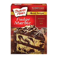 Duncan Hines Moist Deluxe fudge marble premium cake mix 18.25oz