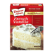Duncan Hines Cake Mix Moist Deluxe French Vanilla 18.25oz