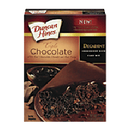 Duncan Hines Decadent triple chocolate with real chocolate chunks 21oz