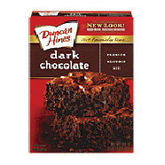 Duncan Hines Brownies Family Style Dark Chocolate Fudge 19.8oz