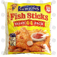 Gorton's Fish Sticks Crunchy Golden 44 Ct Value Pk 24.5oz