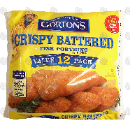 Gorton's Fish Portions Batter Dipped 12 Ct Value Pk 24.5oz