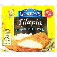 Gorton's  breaded tilapia fish fillets 17.2oz