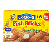 Gorton's Fish Sticks Crunchy Golden 18 Ct 11.4oz