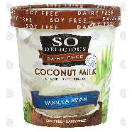 So Delicious  vanilla bean coconut milk, non-dairy frozen dessert 1-pt