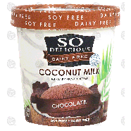 So Delicious  chocolate coconut milk, non-dairy frozen dessert 1-pt